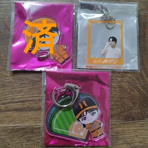 超特急 EVE ご当地キーホルダー フレームキーホルダー ハル セット 柏木悠 2点セット