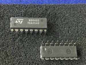 TDA2540 【即決即納】STマイクロ TV用IF増幅用IC [63To/182583] ST Micro TV IF Amplifier IC ２個セット