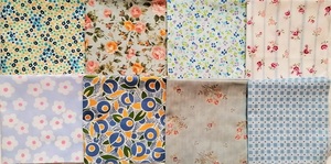 カット済 ミニ カットクロス 8枚 セット サイズ 25cmx25cm 前後 50