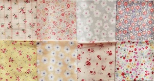 カット済 ミニ カットクロス 8枚 セット サイズ 25cmx25cm 前後 89