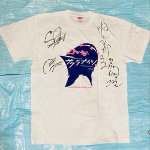 KADOKAWA サクラナイツ 岡田紗佳プロ 内川幸太郎プロ サイン入りTシャツ 未着用