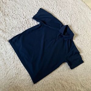無印良品ネイビーポロシャツL