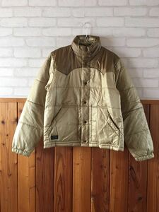 古着 BILLABONG メンズ 中綿ジャケット Mサイズ アウター ブルゾン ビラボン ブラウン ベージュ カラシ色系 ジャンパー ⑩