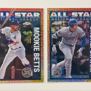 【激レア】 Topps 大谷 ベッツ リフレクター カード 2枚セット 野球 メジャー