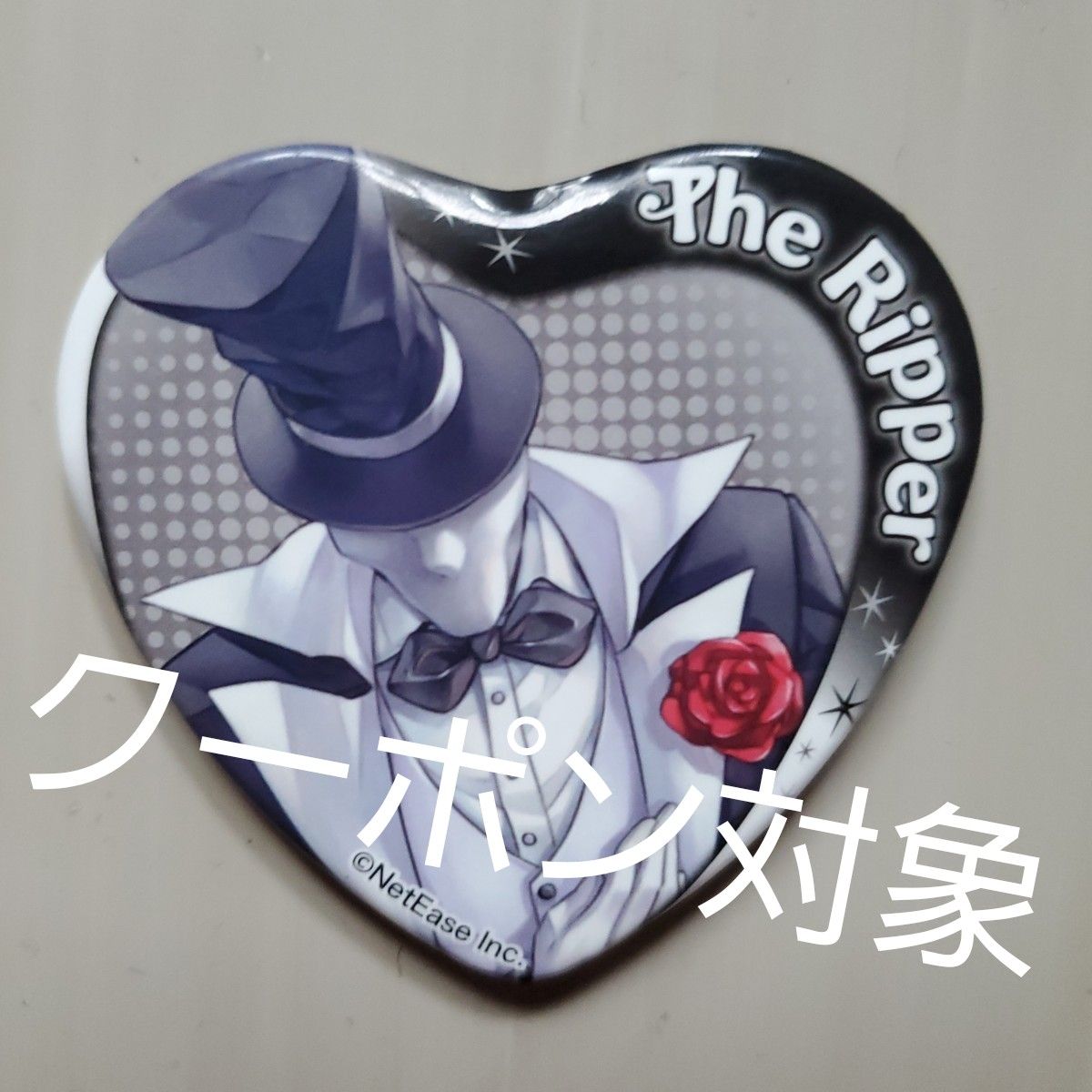 IdentityV 第五人格 納棺師 ハート缶バッジ 荘園告白 スイパラ