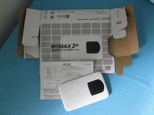 WiMAX2+ Speed Wi-Fi NEXT WX02 モバイルルーター ★ジャンク