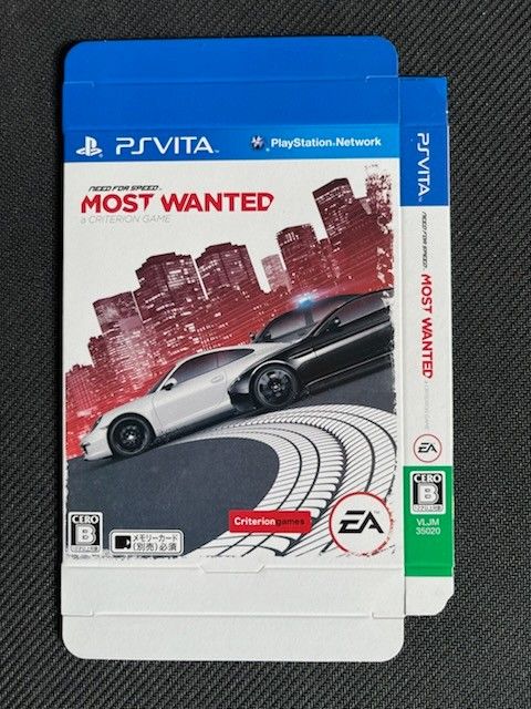 ニードフォースピード Need for Speed Most Wanted/PSVITA/ ダミージャケット / 20251016