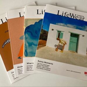 【UNIQLO】Life Wear3,9,10,12 UNIQLO magazine 雑誌 LifeWear Issue10~12