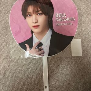 中村嶺亜 うちわ KEY TO LIT キテレツ