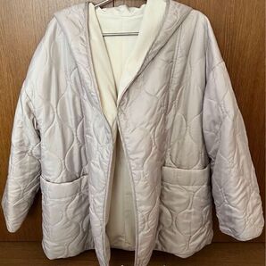 【Studio CLIP】スタジオクリップ※リバーシブルフード付きキルティングジャケット