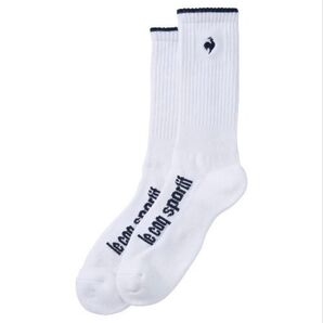 新品 靴下 定番レギュラー丈 箱入りソックス メンズ ルコック 25-27 デサント