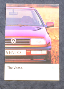  Volkswagen Vent VW Vento 1992~98 year catalog three generation Jetta [VW21-07]