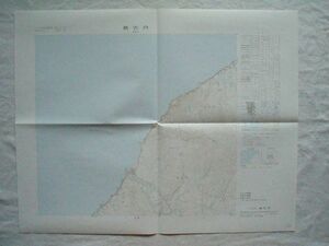 【5万分の1地形図 北海道】『島古丹 NK-54-20-11(岩内11号)』昭和51年修正 昭和52年12月28日発行 国土地理院【地図 刀掛トンネル 雷電岬】