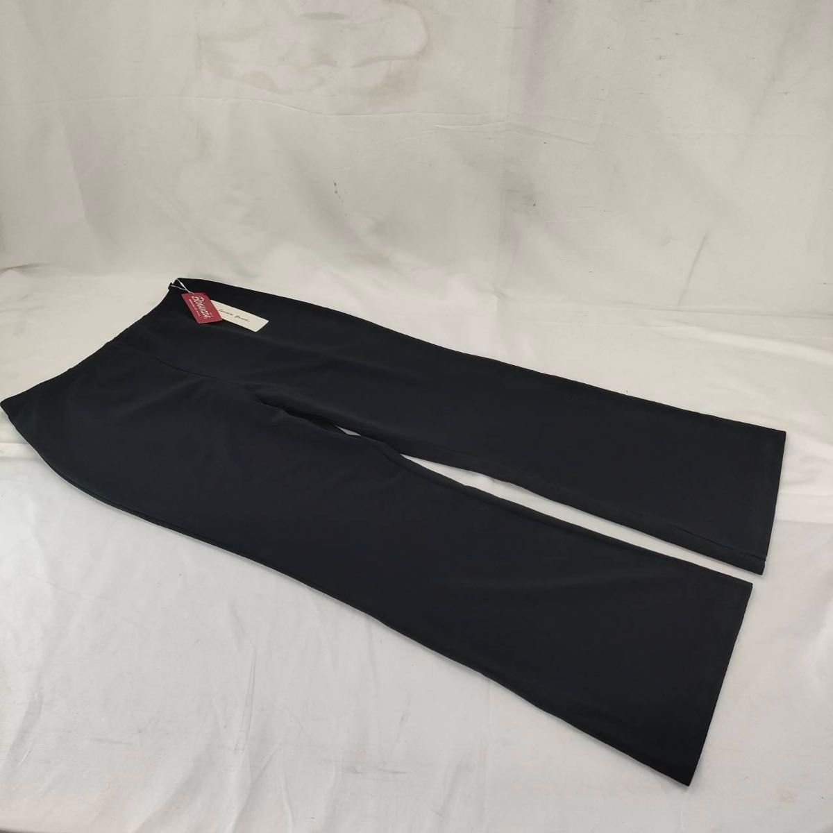 F128 A10【タグ付き未使用】Bonanza ボナンザ ウエストゴム パンツ ボトムス スラックス ストレッチ ブラック 黒 