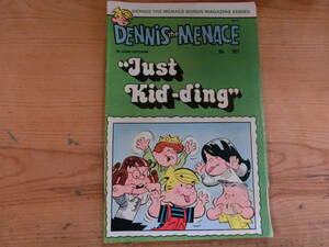  1970年代　ビンテージ　わんぱくデニス　Just Kid-Ding　コミックブック 