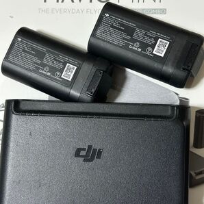 充電回数3回、7回 DJI mini mini2 ミニ2 DJI純正バッテリー 1100mAh 充電ハブセット