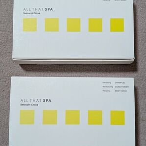 ALL THAT SPA 2セット(シャンプー コンディショナー ボディソープ)