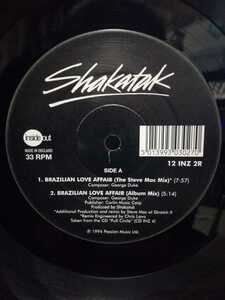 SHAKATAK - BRAZILIAN LOVE AFFAIR【12inch】1994'