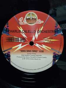 The Charlie Calello Orchestra - Sing Sing Sing / Ferrara - Love Attack【12inch】Uni disk