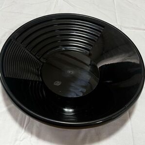 ブラック パンニング皿 砂金取り 軽量 探検 川遊び 鉱物採集 アウトドア
