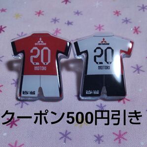 浦和レッズ 長倉幹樹 ユニフォームピンバッジ 2025