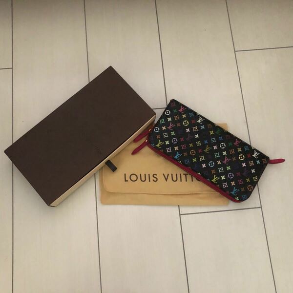 ルイヴィトン　マルチカラー　長財布　LOUIS VUITTON ルイヴィトン　ポルトフォイユアンソリット レア