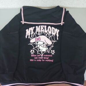 5L My Melody セーラー服上着 ブラック ピンク 地雷 病み マイメロ