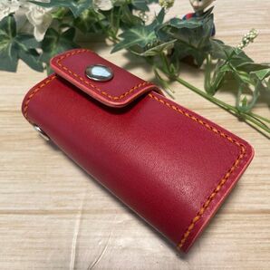 4連)レザーキーケース