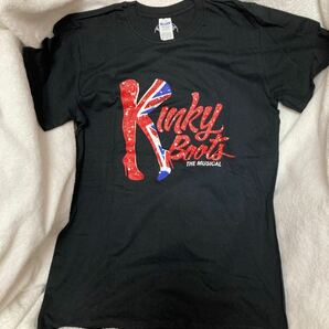 [送料無料]特別お値引き！！キンキーブーツ　Kinkyboots Tシャツ　黒色　三浦春馬さん