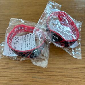 WITH! シリコンバンド 2個セット レッド 未使用