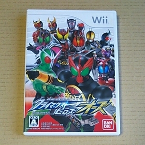 ◇Nintendo Wii 仮面ライダー　クライマックスヒーローズオーズ