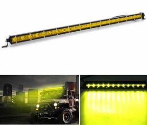 #LED light bar working light working light 25 -inch yellow 3000k off-road foglamp yellow color Ame car fishing Jimny Surf fj Cruiser 