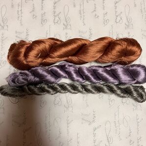 絹糸⑤ 99g タッセル 髪飾り 刺繍 手鞠 組紐などに使えます