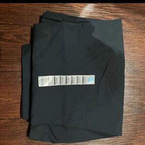 ユニクロ 感動パンツ 76×76 コットンライク ネイビー