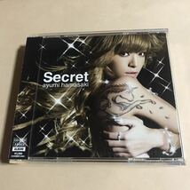 浜崎あゆみ CD+DVD 2枚組「Secret」_画像1