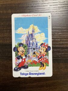 【使用済】テレホンカード テレカ テレフォンカード Tokyo Disneylandミッキー ミニー シンデレラ城 ディズニーランド