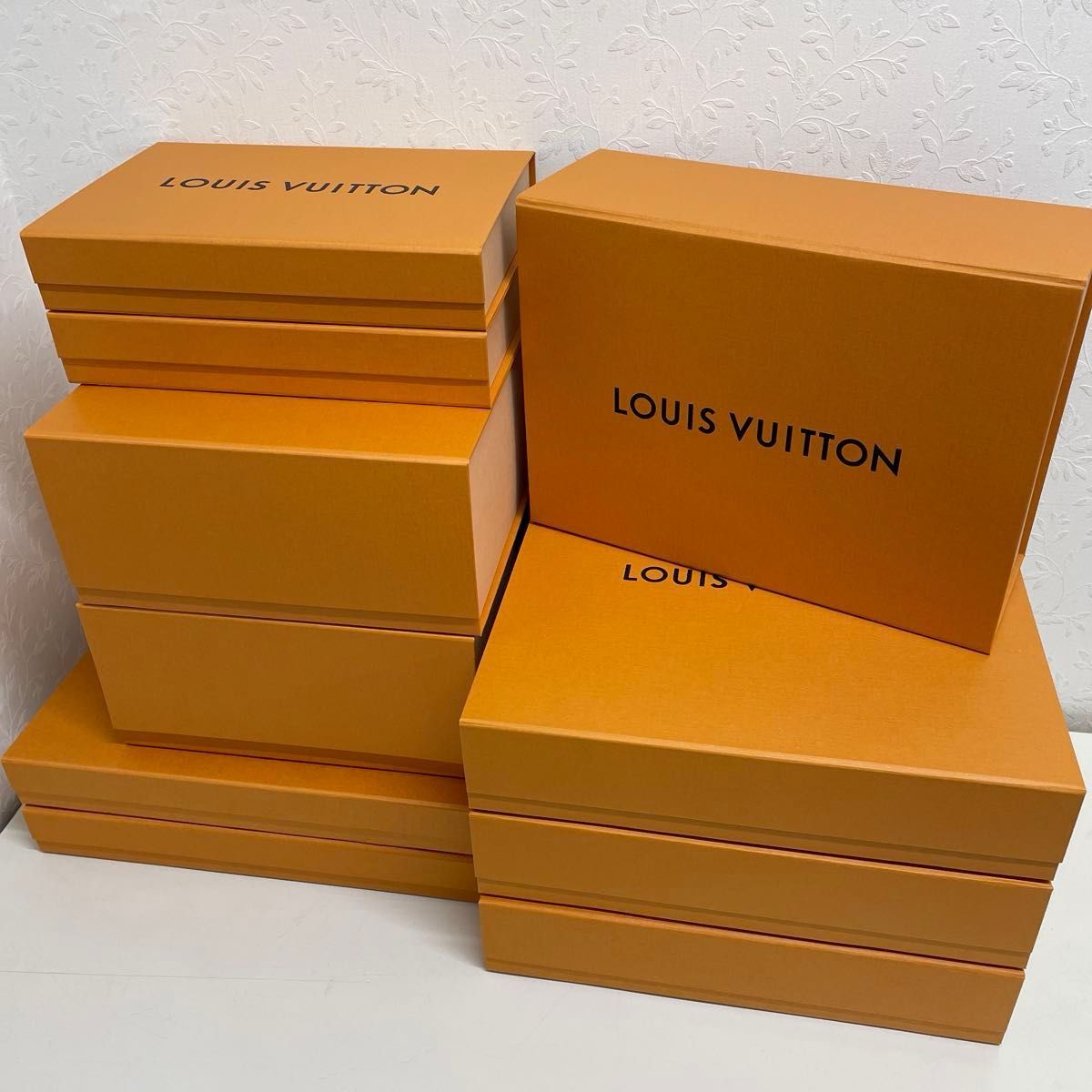 LOUIS VUITTON ルイヴィトン 空箱 空き箱 紙袋 ショッパー 保存