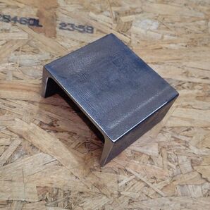 C型チャンネル 100 素材 作業台 DIY 金床 アンビル 鋼材 刻印 アウトドア 薪割り台