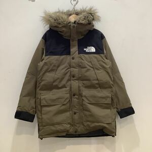 THE NORTH FACE ノースフェイス ND91835 2018A/W MOUNTAIN DOWN COAT マウンテンダウンコート ピーチグリーン サイズS