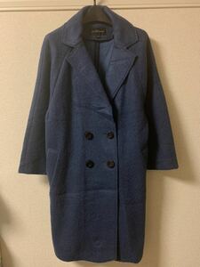  Jill Stuart JILLSTUART coat Cesta -moheya. navy blue navy S