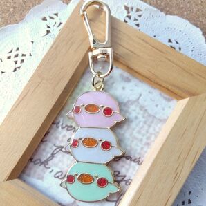 【Z-13】レジンことりストラップ