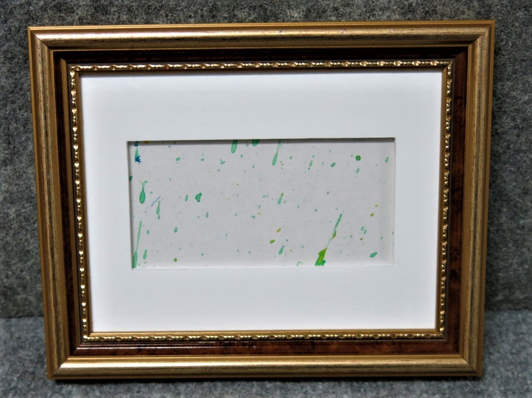 Pintura original de Alexander Imai Perseida Meteor F enmarcada maestro de pintura abstracta atípica, cuadro, pintura al óleo, pintura abstracta
