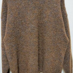 niko and... ニコアンド 長袖ニット セーター ブラウン メンズ Mサイズ