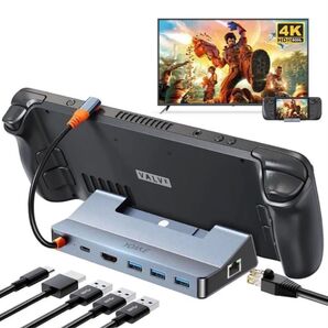 85: YOAKE Steam Deck 多機能ドックスタンド 6In1 多機能双方向高速データ転送