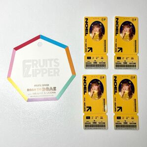【FRUITS ZIPPER】早瀬ノエル オリジナルチケット風ステッカー