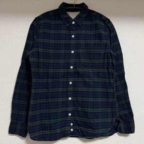 無印良品 チェックシャツ M