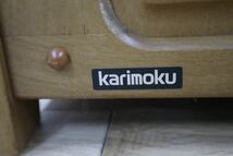 GMDKN359 ○ karimoku / カリモク マガジンラック 木製 小家具 雑貨 インテリア コロニアル_画像7