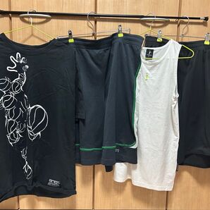 インザペイント IN THE PAINT アンドワン AND1 バスケウェア まとめ売り 4点セット メンズ 古着 断捨離