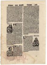 1497年 シェーデル ニュルンベルク年代記 ラテン語版 木版画 インキュナブラ スキピオ・アフリカヌス_画像1