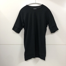 REGULATION　Yohji Yamamoto MEN　レギュレーション　ヨウジヤマモト　19ss レイヤードＴシャツ　HH-T51-072　ブラック　1_画像1